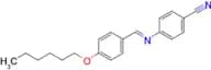 p-Hexyloxybenzylidene p-Aminobenzonitrile