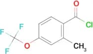 2-Methyl-4-(trifluoromethoxy)benzoyl chloride