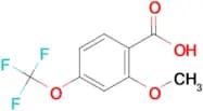 2-Methoxy-4-(trifluoromethoxy)benzoic acid