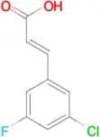 3-Chloro-5-fluorocinnamic acid