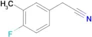 4-Fluoro-3-methylphenylacetonitrile