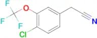 4-Chloro-3-(trifluoromethoxy)phenylacetonitrile