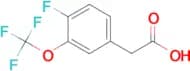 4-Fluoro-3-(trifluoromethoxy)phenylacetic acid