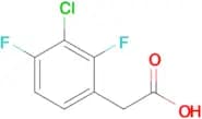3-Chloro-2,4-difluorophenylacetic acid