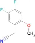 4,5-Difluoro-2-methoxyphenylacetonitrile
