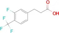 3-[3-Fluoro-4-(trifluoromethyl)phenyl]propionic acid