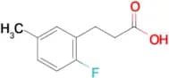 3-(2-Fluoro-5-methylphenyl)propionic acid