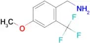 4-Methoxy-2-(trifluoromethyl)benzylamine