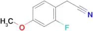 2-Fluoro-4-methoxyphenylacetonitrile