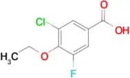 3-Chloro-4-ethoxy-5-fluorobenzoic acid