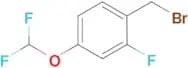 4-(Difluoromethoxy)-2-fluorobenzyl bromide