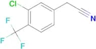 3-Chloro-4-(trifluoromethyl)phenylacetonitrile