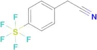 4-(Pentafluorosulfur)phenylacetonitrile