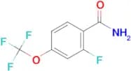 2-Fluoro-4-(trifluoromethoxy)benzamide