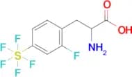 2-Fluoro-4-(pentafluorosulfur)-DL-phenylalanine