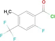 2-Fluoro-5-methyl-4-(trifluoromethyl)benzoyl chloride