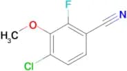 4-Chloro-2-fluoro-3-methoxybenzonitrile