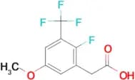 2-Fluoro-5-methoxy-3-(trifluoromethyl)phenylacetic acid