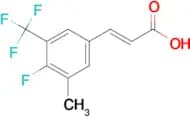 4-Fluoro-3-methyl-5-(trifluoromethyl)cinnamic acid
