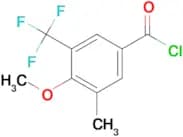 4-Methoxy-3-methyl-5-(trifluoromethyl)benzoyl chloride