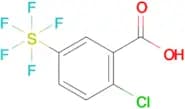 2-Chloro-5-(pentafluorosulfur)benzoic acid