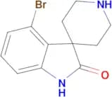 4-Bromo-1,2-dihydrospiro[indole-3,4′-piperidine]-2-one
