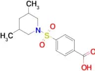 4-(3,5-Dimethyl-piperidine-1-sulfonyl)-benzoic acid