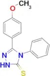5-(4-Methoxy-phenyl)-4-phenyl-4H-[1,2,4]triazole-3-thiol