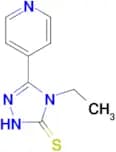 4-Ethyl-5-pyridin-4-yl-4H-[1,2,4]triazole-3-thiol