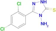 4-Amino-5-(2,4-dichloro-phenyl)-4H-[1,2,4]triazole-3-thiol