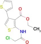 5′-(2-Chloro-acetylamino)-[2,3′]bithiophenyl-4′-carboxylic acid ethyl ester