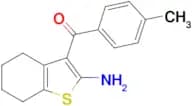 (2-Amino-4,5,6,7-tetrahydro-benzo[b]thiophen-3-yl)-p-tolyl-methanone