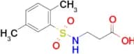 3-(2,5-Dimethyl-benzenesulfonylamino)-propionic acid