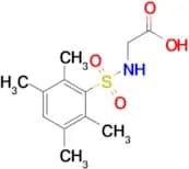 (2,3,5,6-Tetramethyl-benzenesulfonylamino)-acetic acid