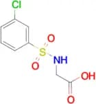 {[(3-chlorophenyl)sulfonyl]amino}acetic acid