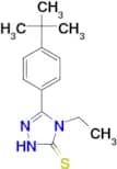 5-(4-tert-butylphenyl)-4-ethyl-4H-1,2,4-triazole-3-thiol
