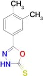 5-(3,4-dimethylphenyl)-1,3,4-oxadiazole-2-thiol