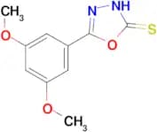 5-(3,5-dimethoxyphenyl)-1,3,4-oxadiazole-2-thiol