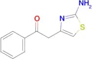 2-(2-amino-1,3-thiazol-4-yl)-1-phenylethanone