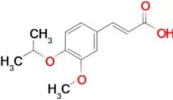 (2E)-3-(4-isopropoxy-3-methoxyphenyl)acrylic acid
