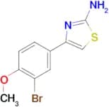 4-(3-bromo-4-methoxyphenyl)-1,3-thiazol-2-amine