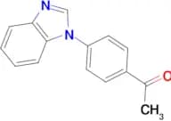 1-[4-(1H-benzimidazol-1-yl)phenyl]ethanone