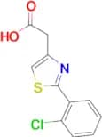 [2-(2-chlorophenyl)-1,3-thiazol-4-yl]acetic acid