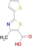 4-methyl-2-thien-2-yl-1,3-thiazole-5-carboxylic acid