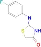 2-[(4-fluorophenyl)amino]-1,3-thiazol-4(5H)-one