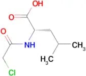(2S)-2-[(chloroacetyl)amino]-4-methylpentanoic acid