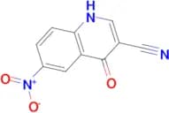 6-nitro-4-oxo-1,4-dihydroquinoline-3-carbonitrile