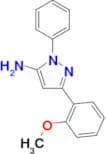 3-(2-methoxyphenyl)-1-phenyl-1H-pyrazol-5-amine