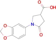 1-(1,3-benzodioxol-5-yl)-5-oxopyrrolidine-3-carboxylic acid