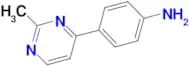 4-(2-methylpyrimidin-4-yl)aniline